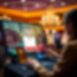 User registering an account on Amo Casino platform with secure interface