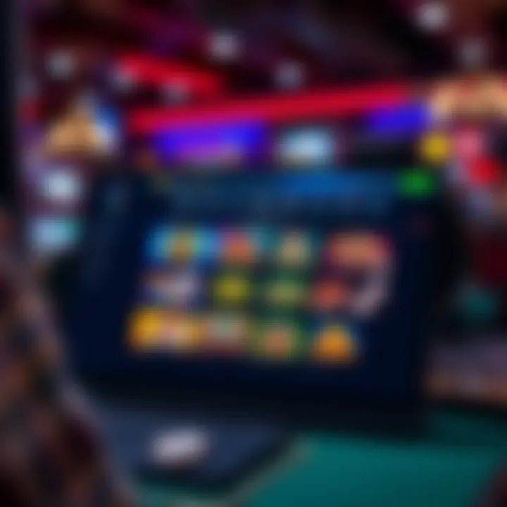 Online casino interface showing popular games available in Australia