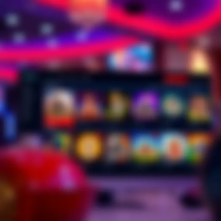 Playamo desktop interface displaying a variety of casino games with vibrant graphics