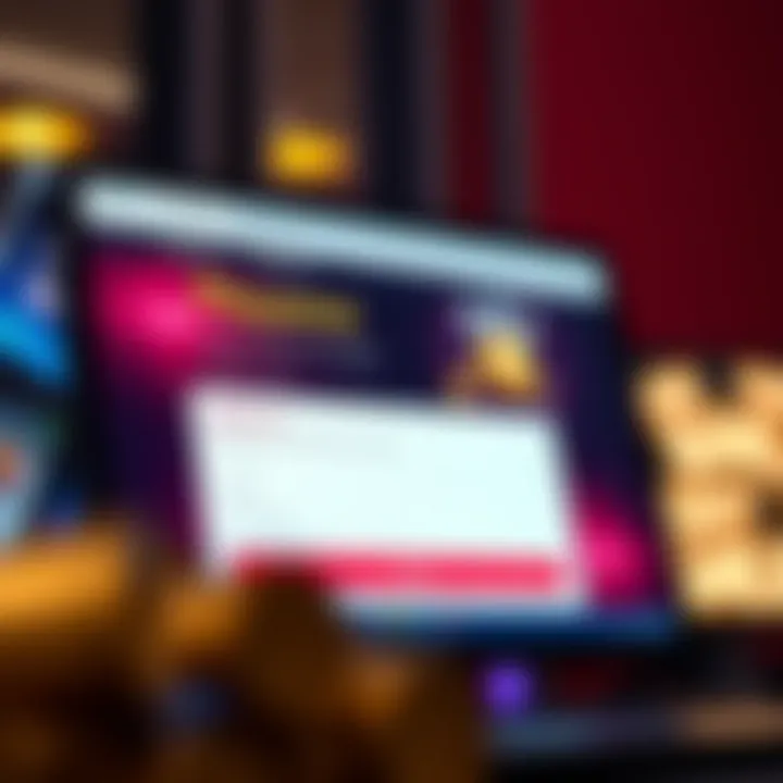 Visual guide displaying a computer screen with a casino bonus redemption form filled out