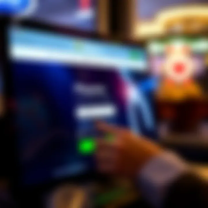 User entering login credentials on a secure Playamo website interface