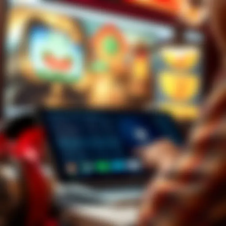 Illustration of managing casino account subscriptions and withdrawals securely