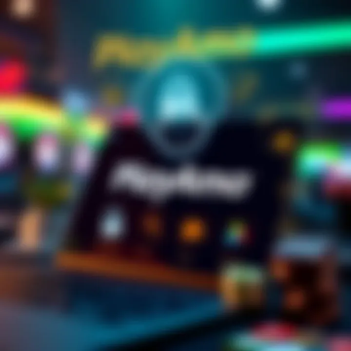 Secure online transaction with digital wallet and payment icons