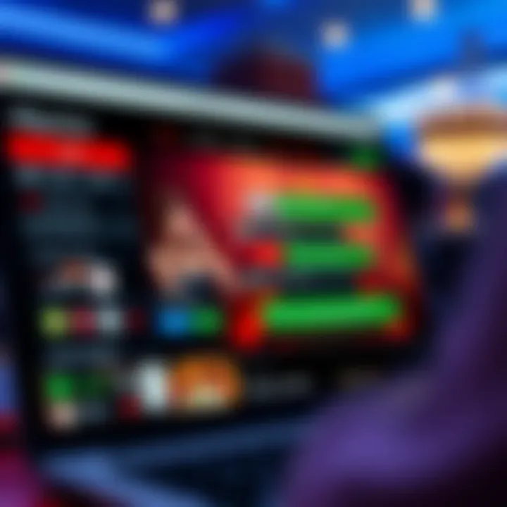 Secure online payment methods and customer support chat on a casino website