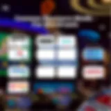 Illustration showing various payment methods used for online casino withdrawals including credit cards, e-wallets, and bank transfers