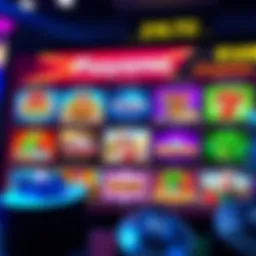 A vibrant online casino interface displaying various slot games available at Playamo Casino Australia