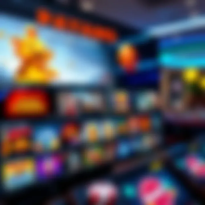 User interface of Playamo Casino showcasing various slot games and live casino options