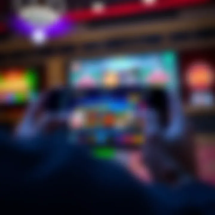 User-friendly interface of PlayAmo Casino mobile app showcasing seamless gameplay