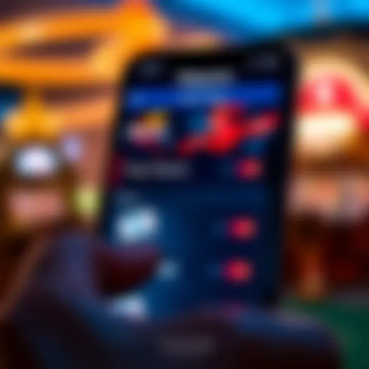 Mobile device showcasing Playamo Casino PK interface with payment options