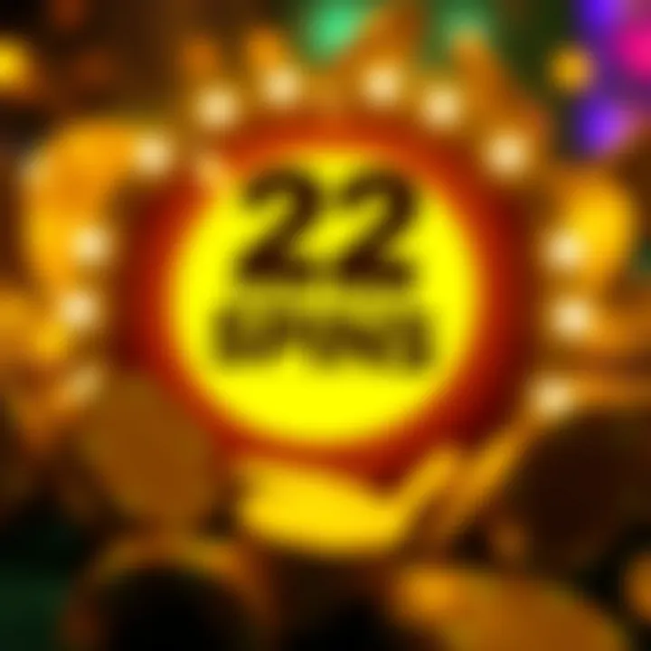Illustration of casino tokens surrounding a glowing promotional banner highlighting special bonus spins