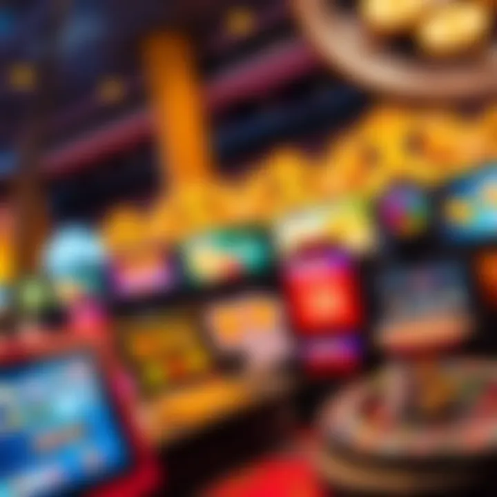 A selection of casino games available at PlayAmo Casino for Australian players