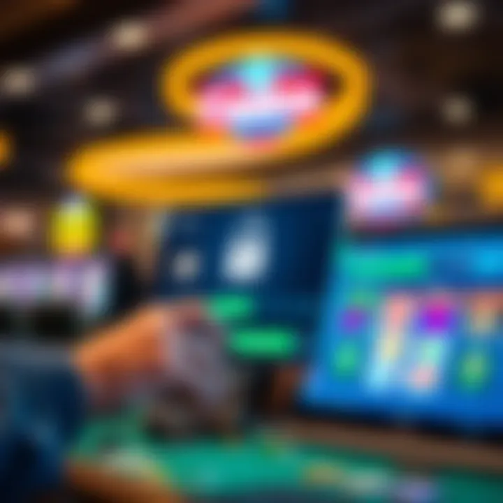 Illustration of secure e-wallet transaction in online gaming environment highlighting safety