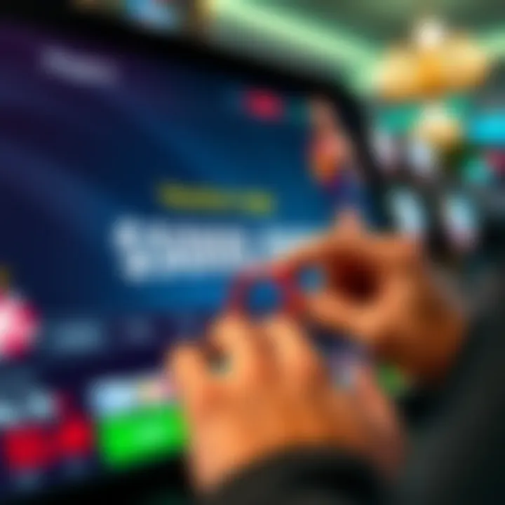 Visual representation of using a voucher code on a gaming platform interface showing bonus activation