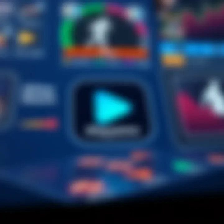 User interface highlighting the Playamo icon with emphasis on navigation and accessibility across devices
