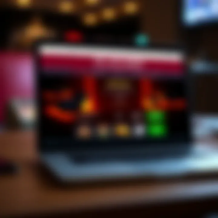 PlayAmo Casino Bonus Redemption Interface Graphic depicting a laptop screen with PlayAmo casino bonus redemption interface