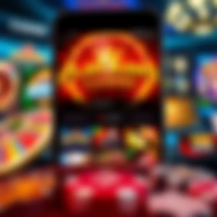 Various casino game types available on Playamo mobile platform with secure payment options