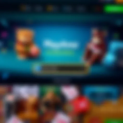 PlayAmo online casino interface highlighting bonus code entry section