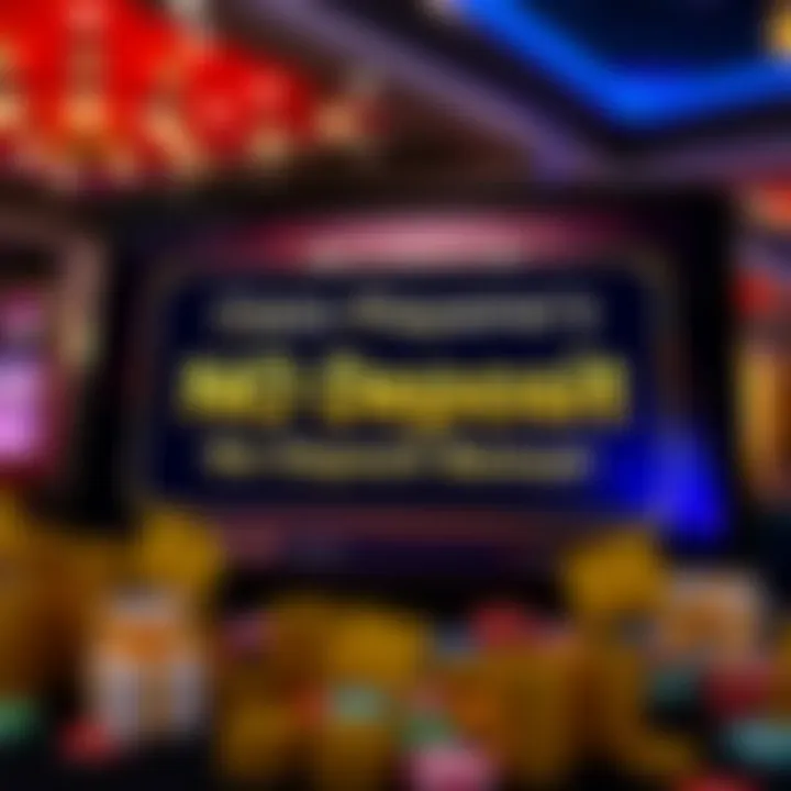 How to Claim Playamo's No Deposit Promo Code Bonus Illustration of a casino screen displaying a no deposit bonus notification