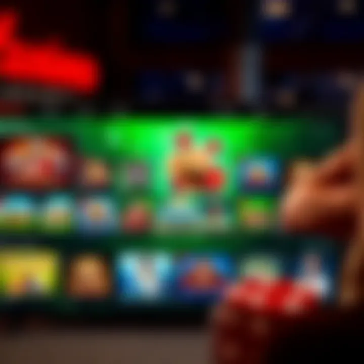 User interface showcasing Playamo's diverse casino games options