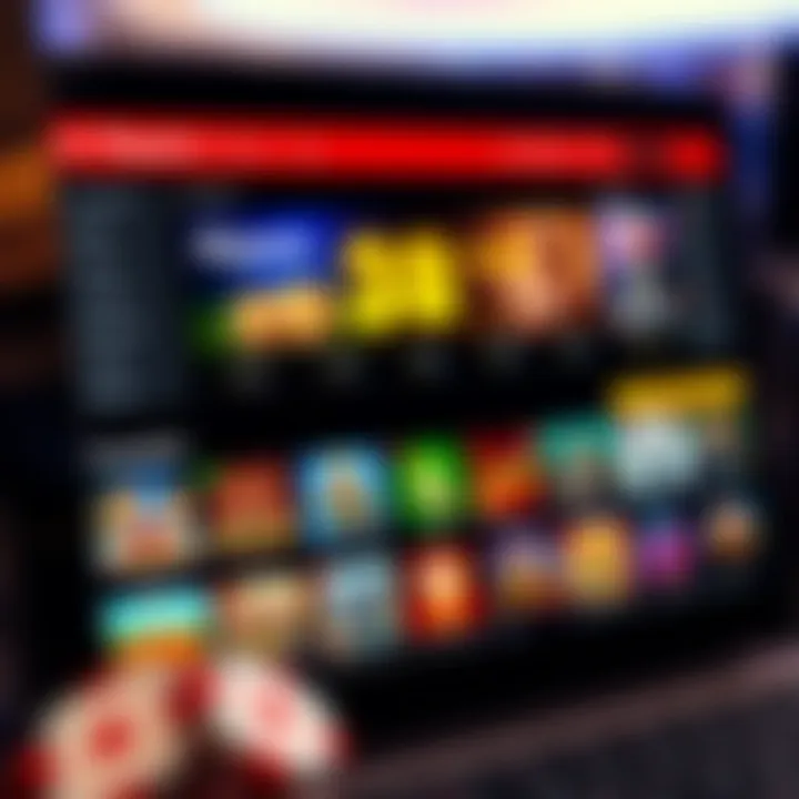 Exploring the Playamo Casino Platform and Game Selection Online casino interface showing various game options and bonuses