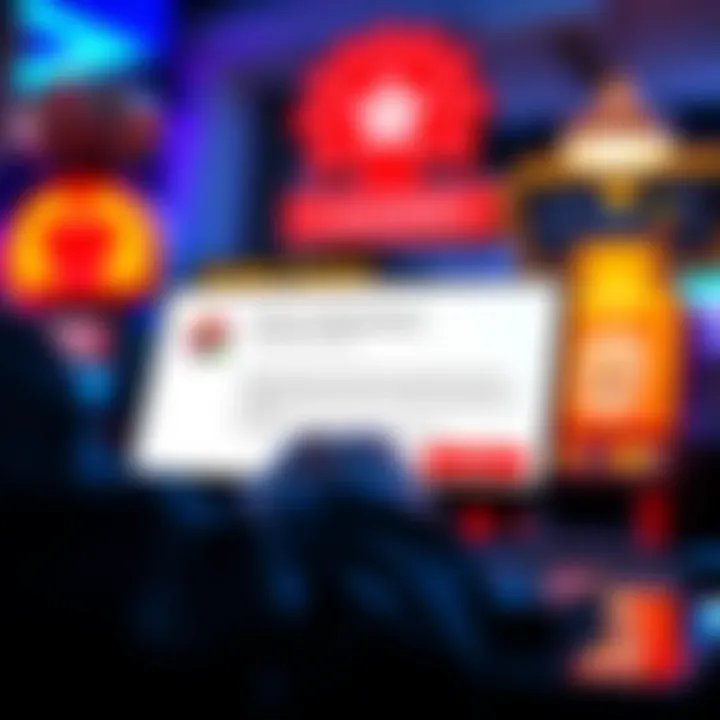 Illustration of a user redeeming an online casino bonus with a confirmation notification