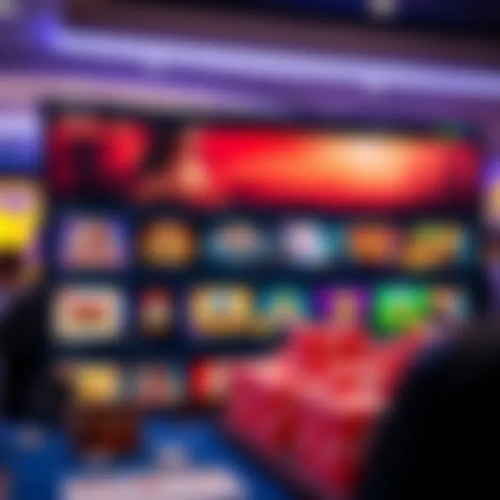 PlayAmo casino interface displaying diverse slot games and live casino options