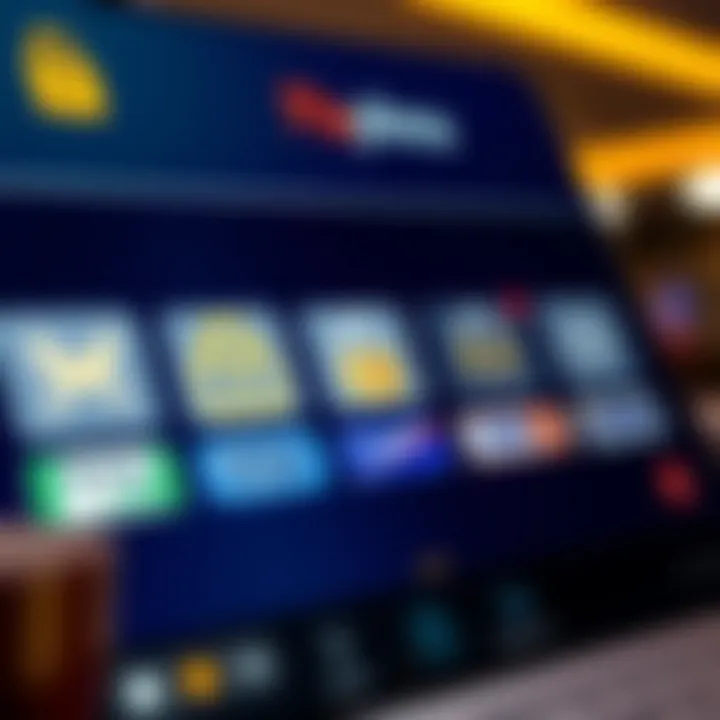 Secure online payment options illustrated by digital wallet icons and security symbols