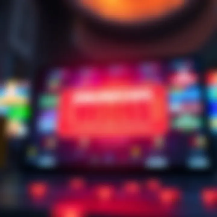 Illustration of a digital voucher symbolizing redeeming casino bonuses online