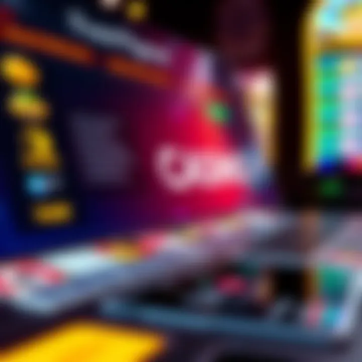 Secure online casino platform highlighting payment methods and responsible gambling icons