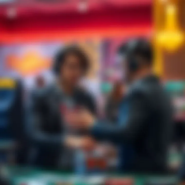 Customer support representative assisting a player with account verification issues