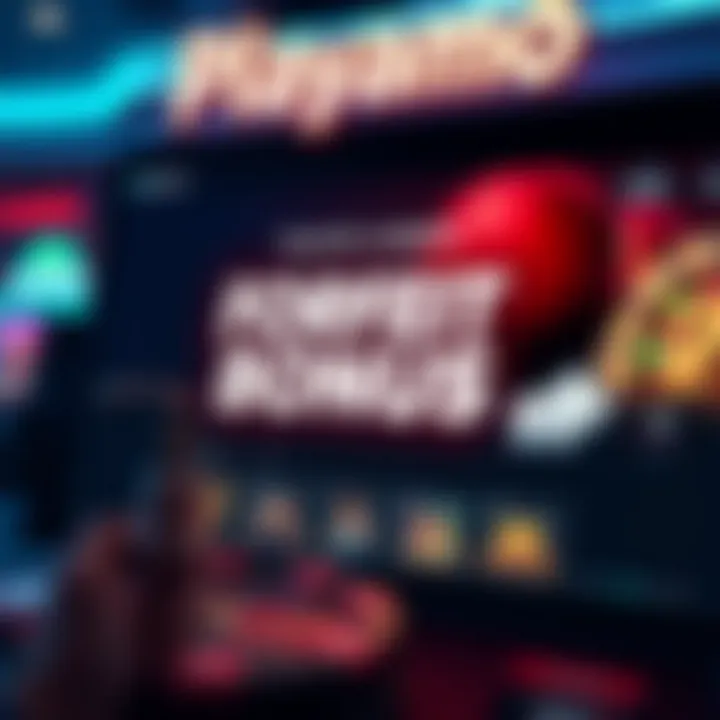 Illustration of a digital casino platform highlighting the forfeit bonus section