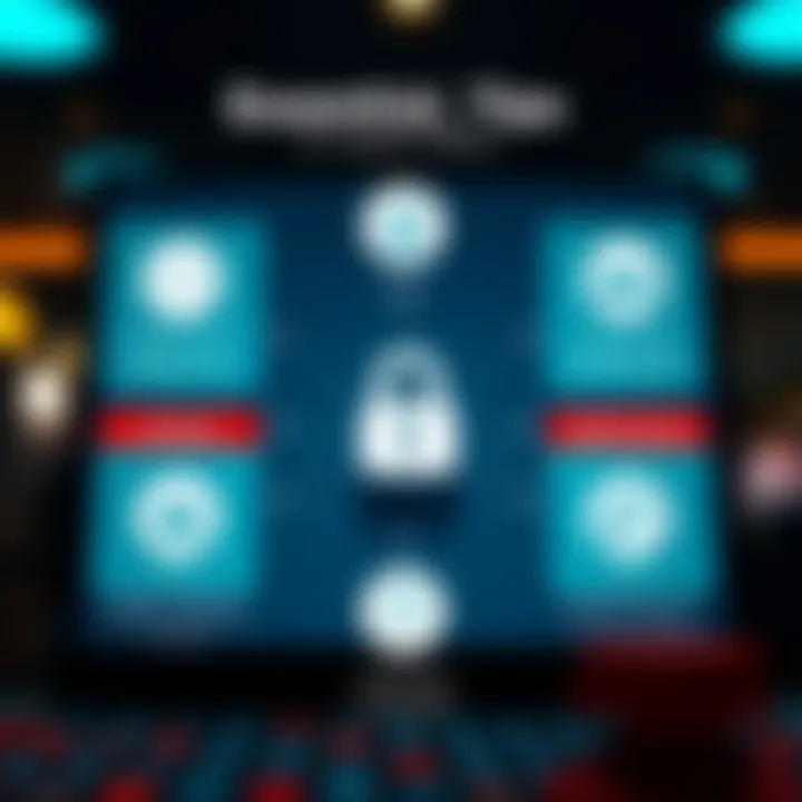 Visual guide featuring tips and security icons to protect Playamo account