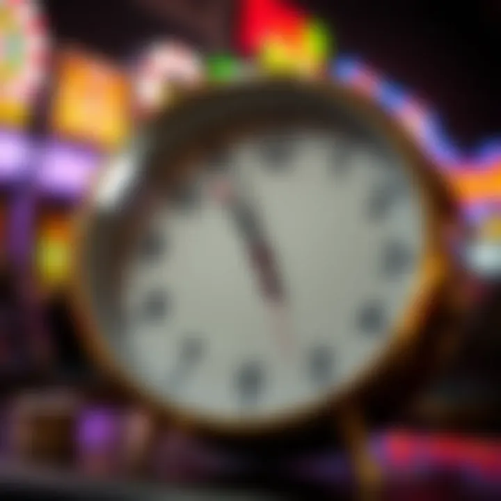 Clock symbolizing typical waiting durations involved in Playamo payouts
