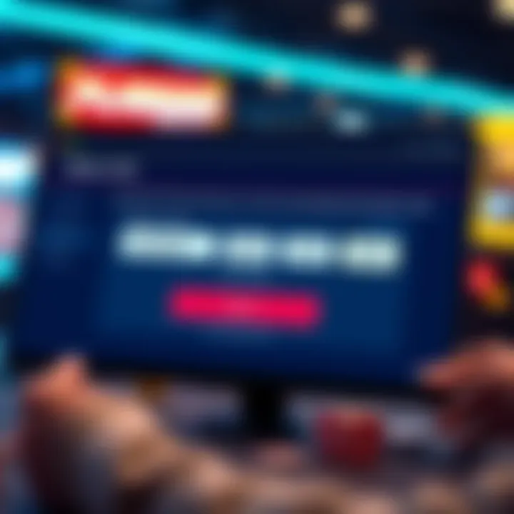 Graphic demonstrating how to enter promotional codes within the Playamo platform interface