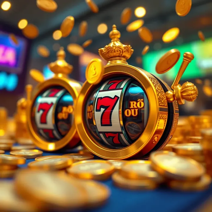 Illustration of bonus coins and spinning reels symbolizing extra spins and bonuses