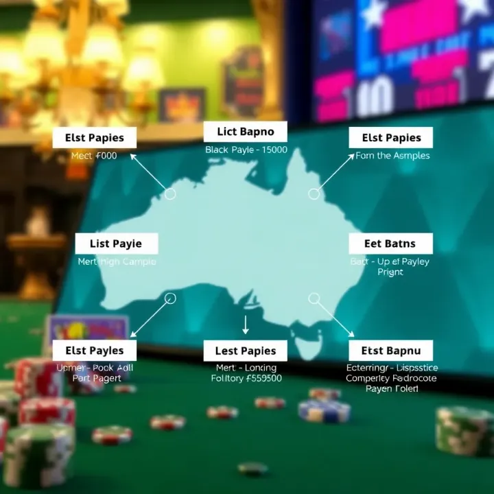 Illustration showing various types of online casino bonuses available for Australian players