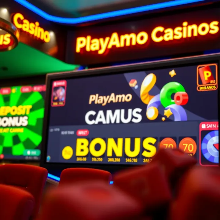 Bright casino interface highlighting no deposit bonus offer