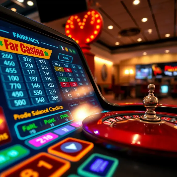 Fair casino game interface displaying balanced odds and transparent rules