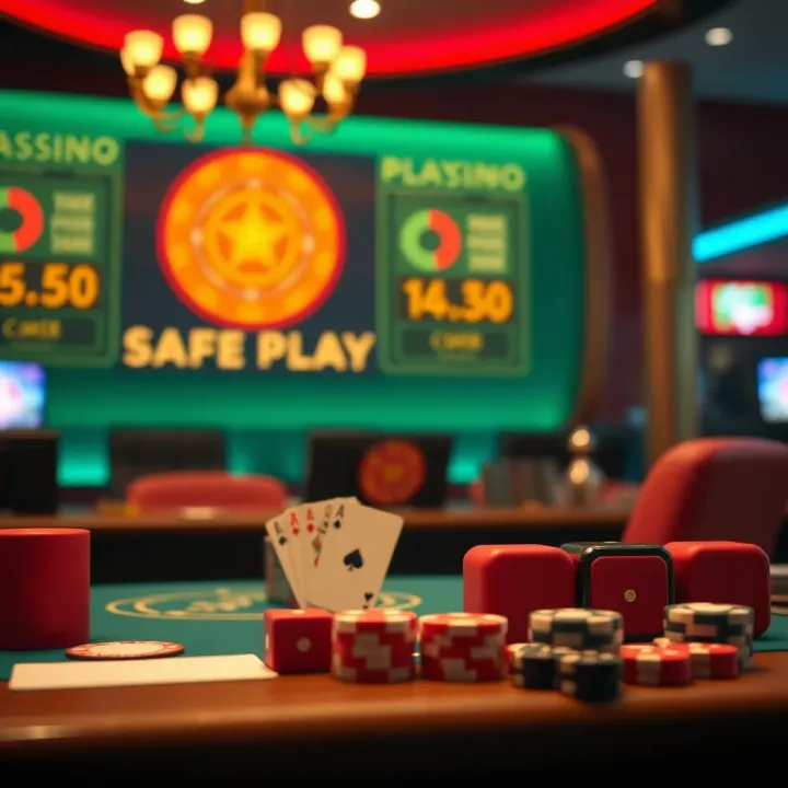 Support and Guidance Tools for Safe Gambling at PlayAmo Visual representation of support and guidance tools for safe online gambling