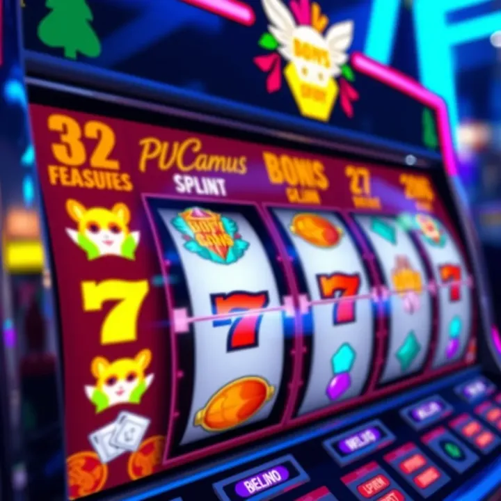 Maximize Your Winnings with Playamo Bonus Features Colorful slot machine reels highlighting bonus features and rewards