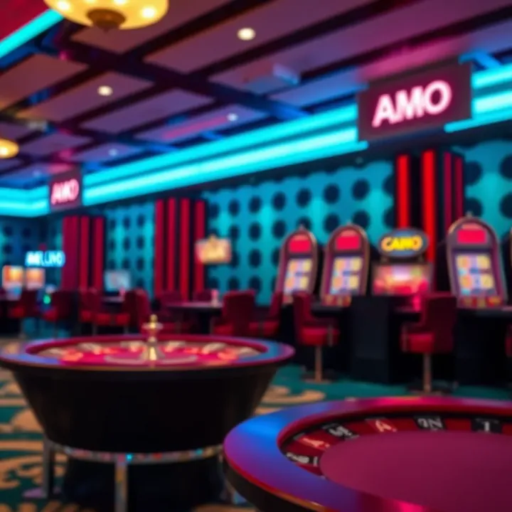Visual representation of key terms and conditions for no deposit offers at AMO Casino
