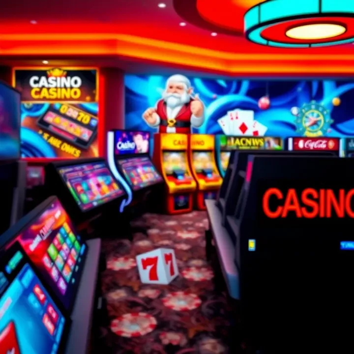 Exciting selection of casino games displayed on an online platform