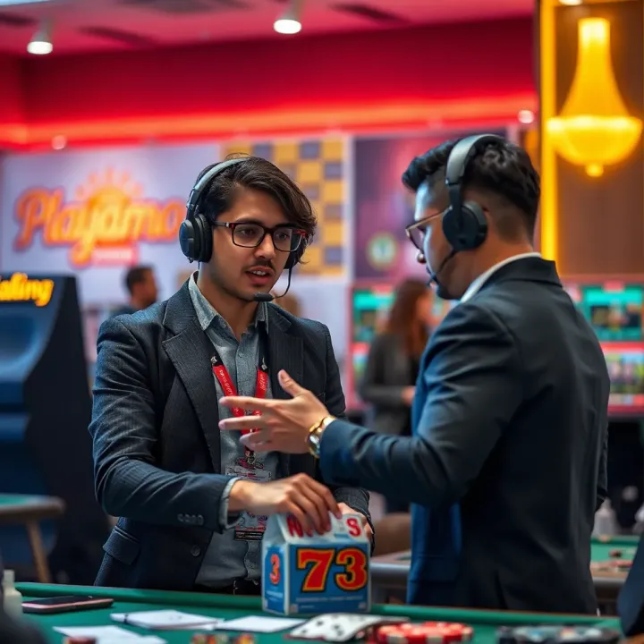 Customer support representative assisting a player with account verification issues