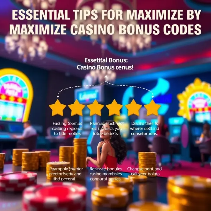 Essential Tips for Maximizing Casino Bonus Benefits Visual guide showing key tips and common pitfalls for using casino bonus codes