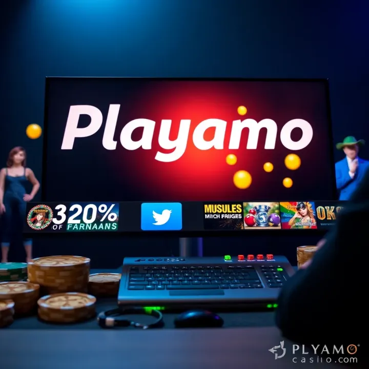 Set of promotional tools including banners, links, and dashboards designed for Playamo affiliates