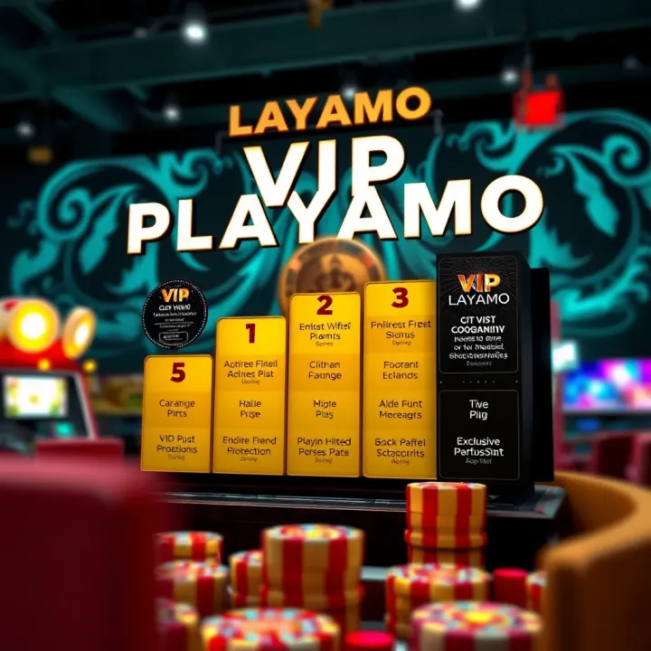 Playamo VIP Program Tiers and Exclusive Rewards Playamo VIP program showing tier levels and exclusive rewards