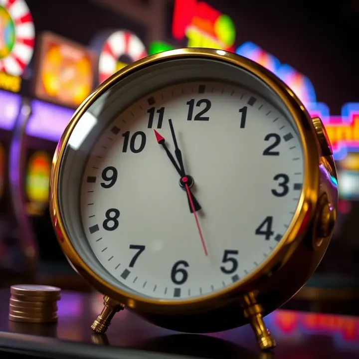 Clock symbolizing typical waiting durations involved in Playamo payouts